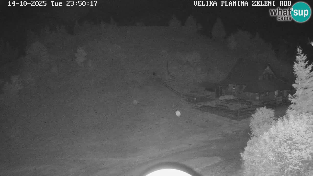 Zeleni Rob – Webcam live | Velika Planina