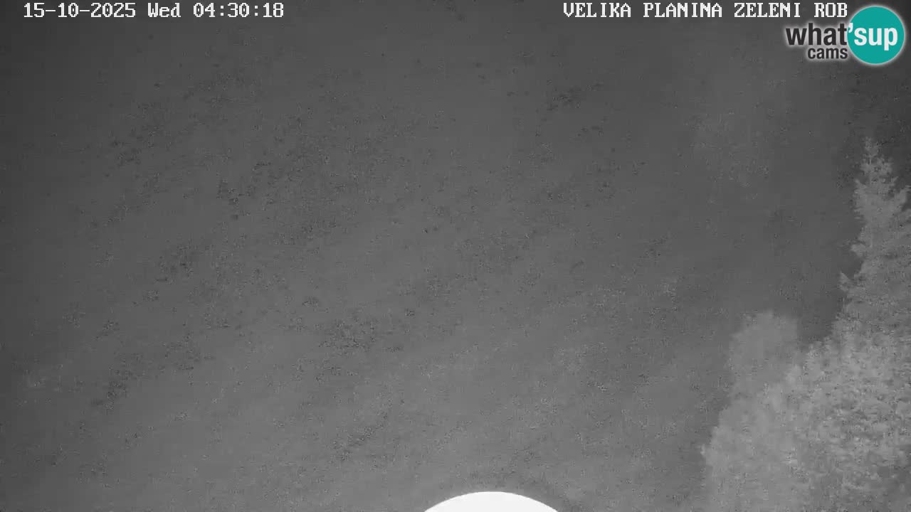 Zeleni Rob – Webcam live | Velika Planina