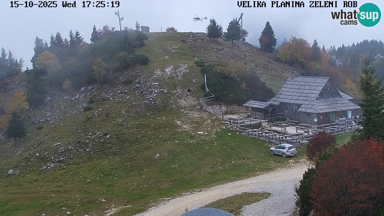 Zeleni Rob – Webcam live | Velika Planina