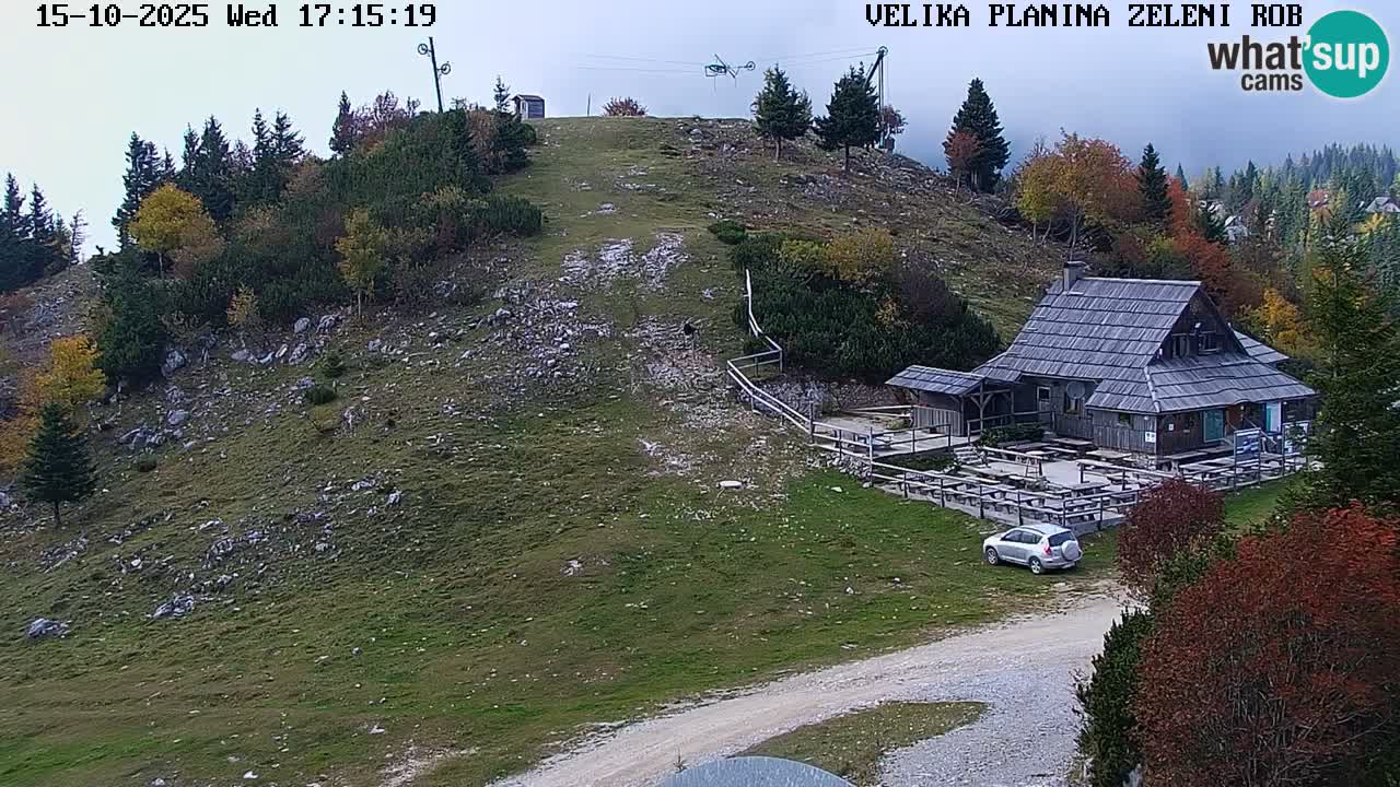 Zeleni Rob – Webcam live | Velika Planina