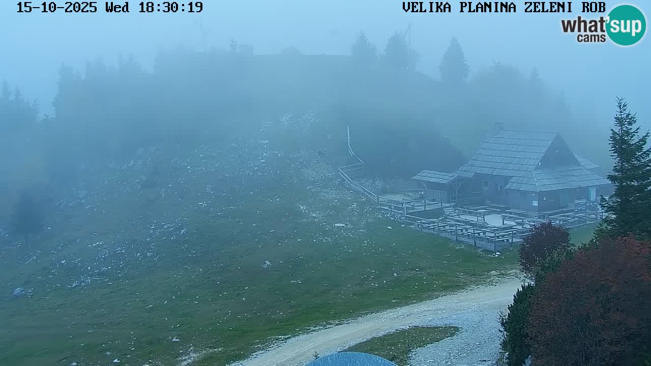 Zeleni Rob – Webcam live | Velika Planina