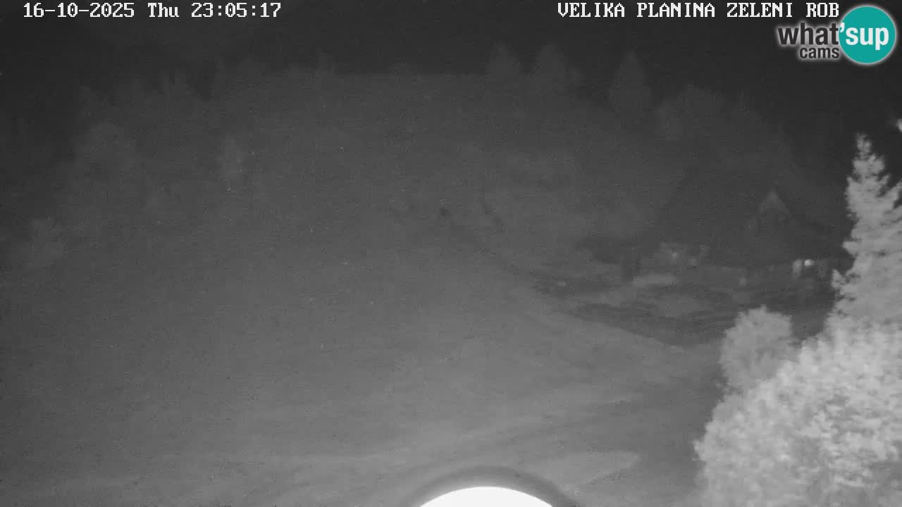 Zeleni Rob | Web kamera Velika Planina