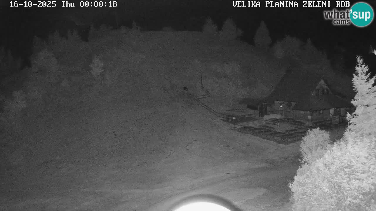 Zeleni Rob | Webcam live Velika Planina