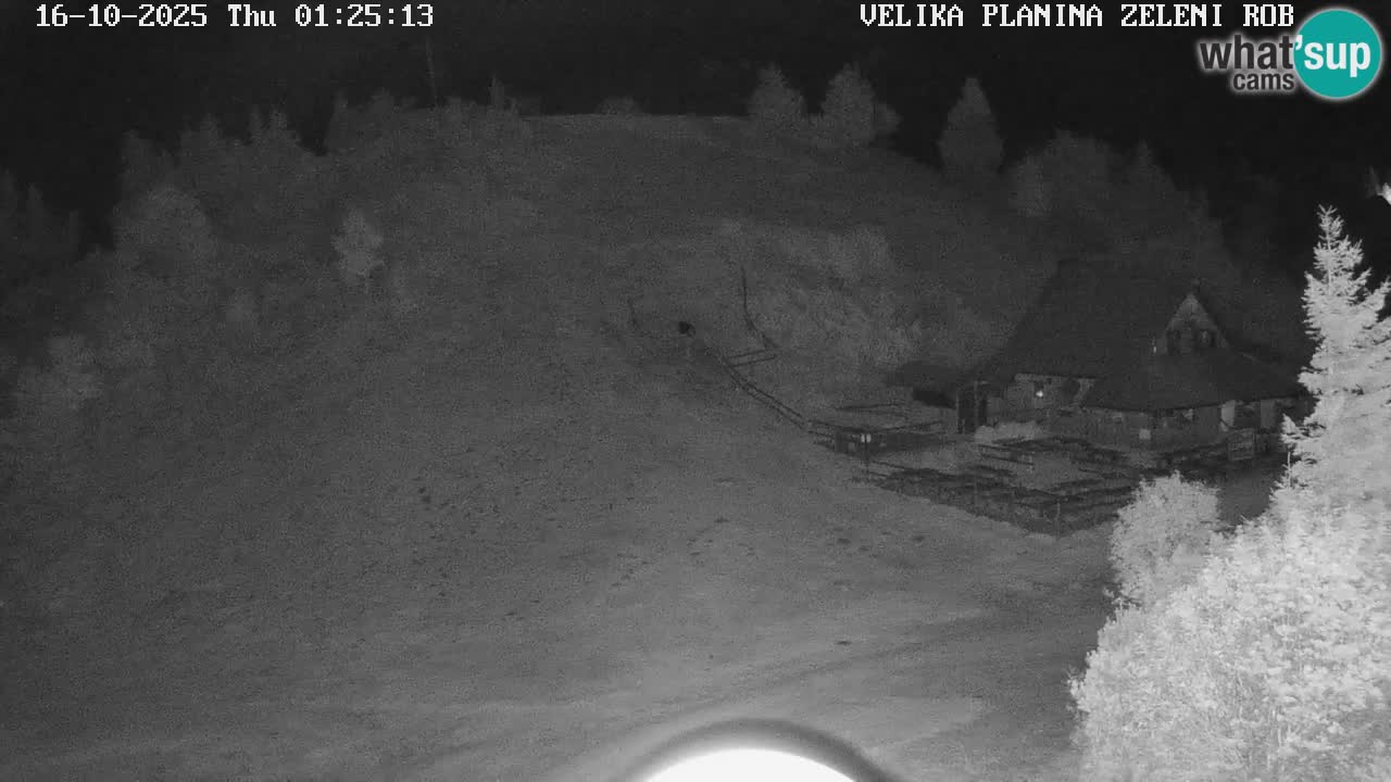 Zeleni Rob – Webcam live | Velika Planina