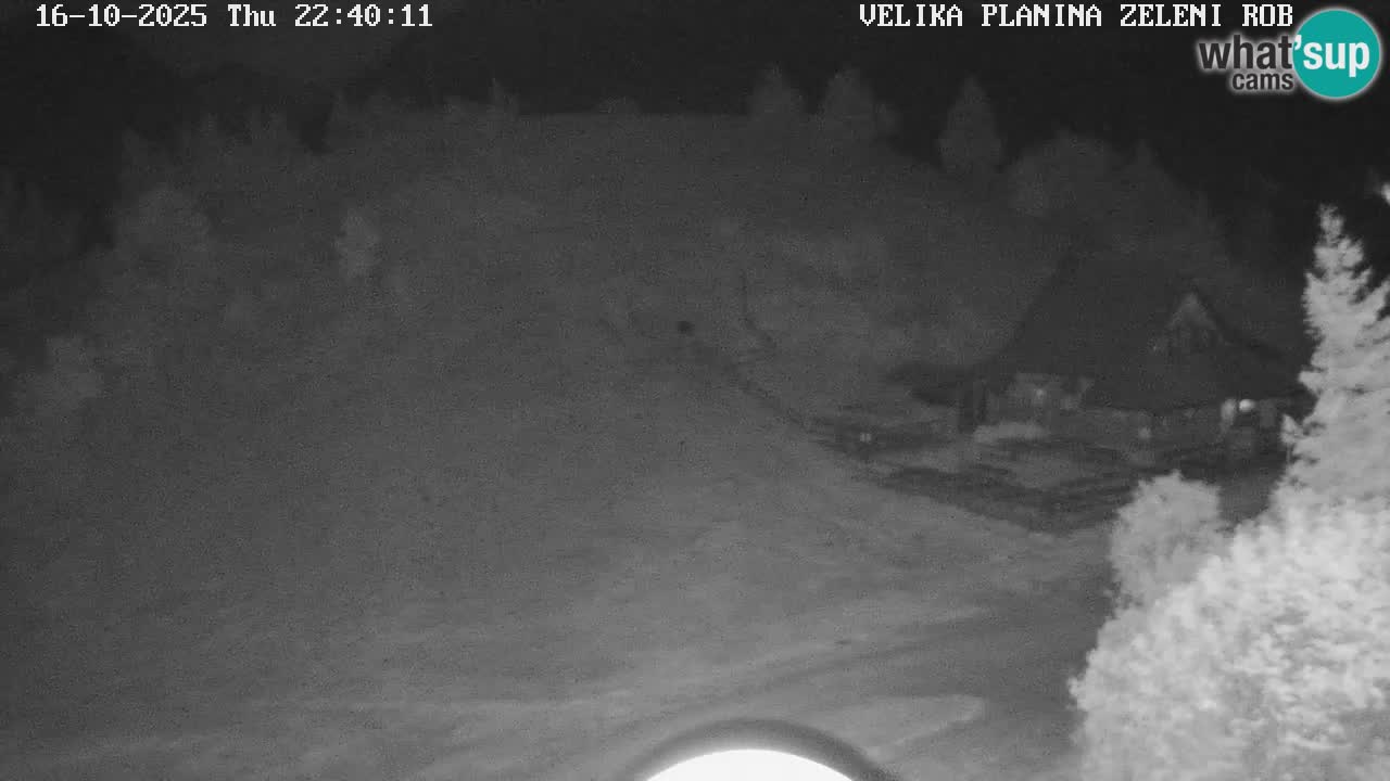 Zeleni Rob – Webcam live | Velika Planina