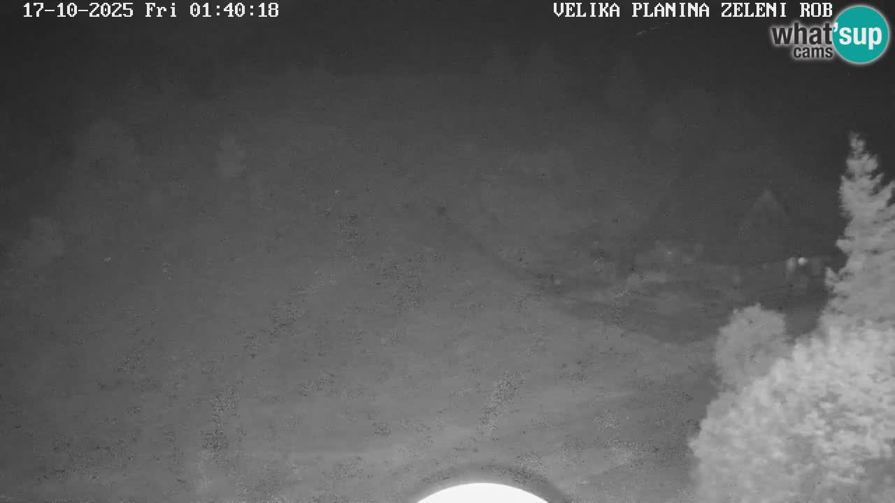 Zeleni Rob | Web kamera Velika Planina