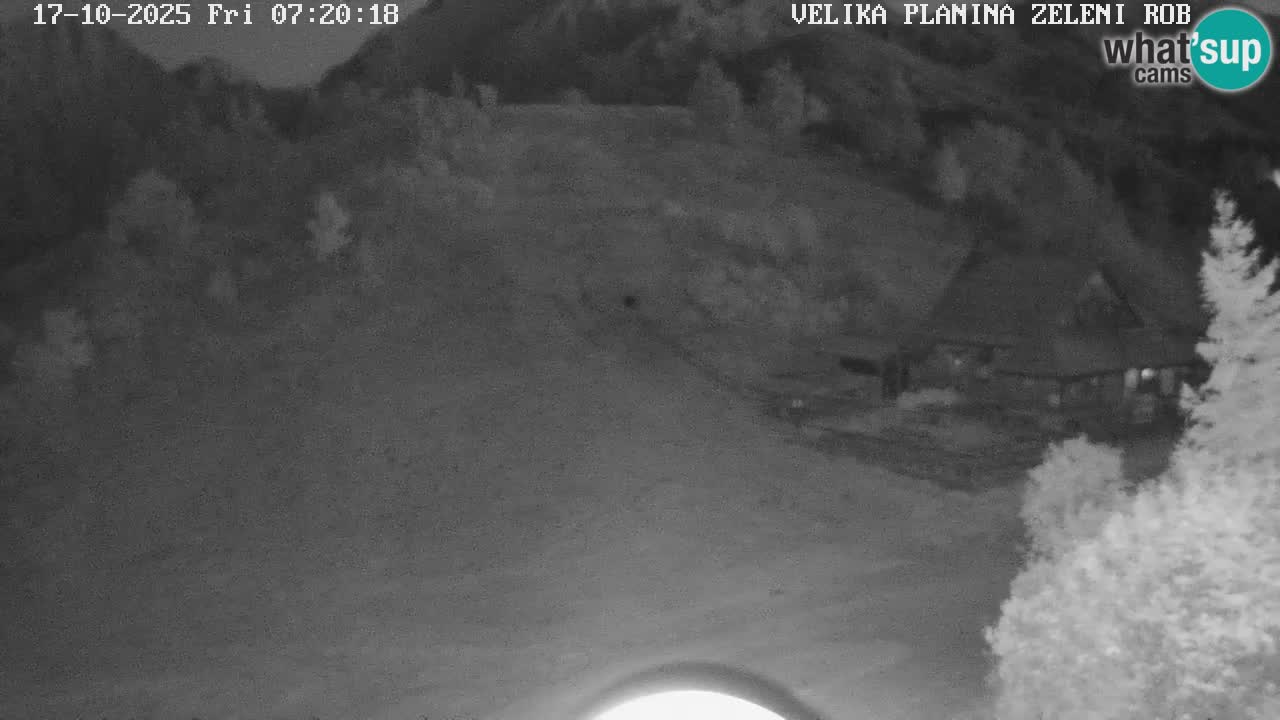 Zeleni Rob | Web kamera Velika Planina