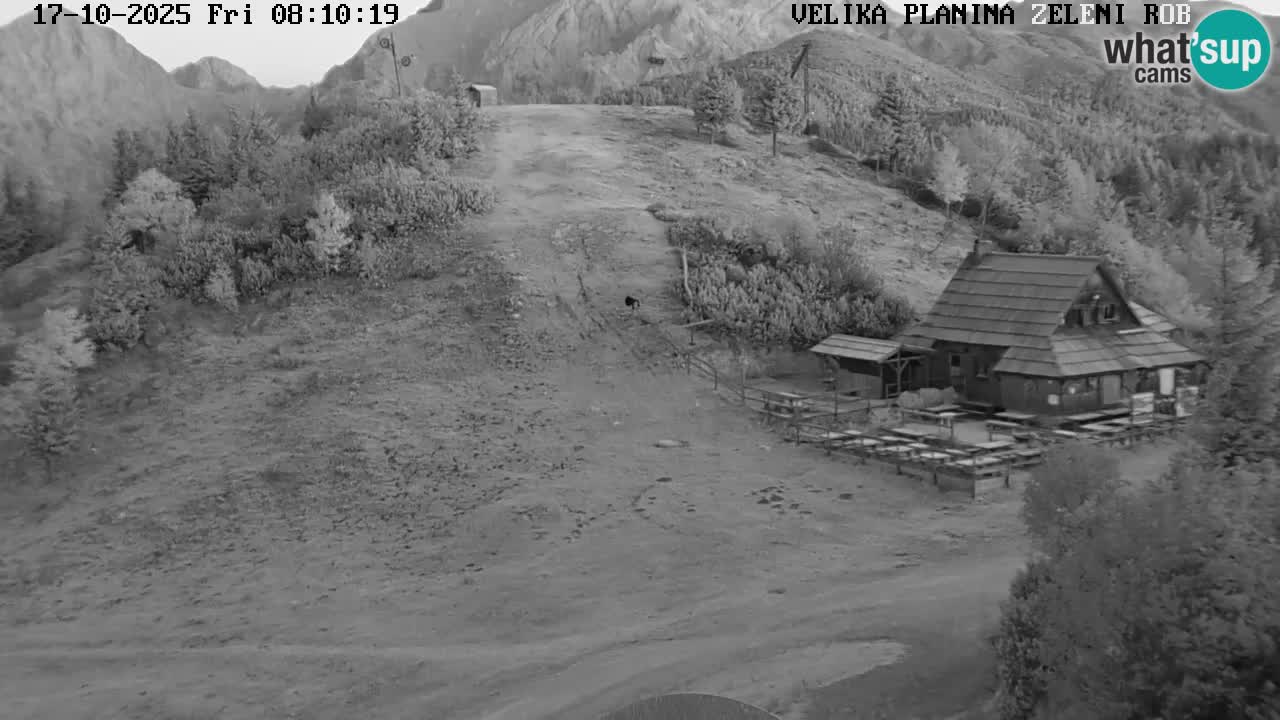 Zeleni Rob – Webcam live | Velika Planina