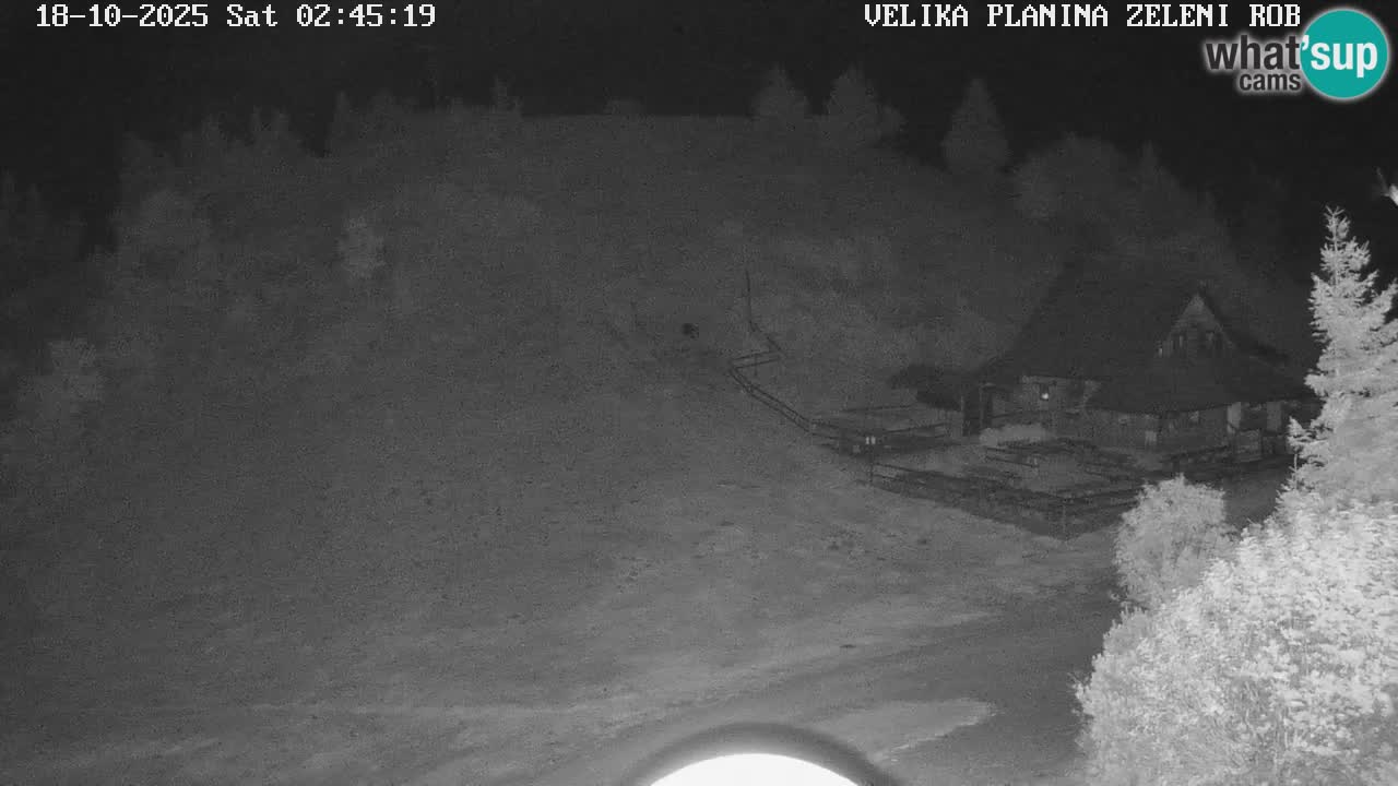 Zeleni Rob – Webcam live | Velika Planina