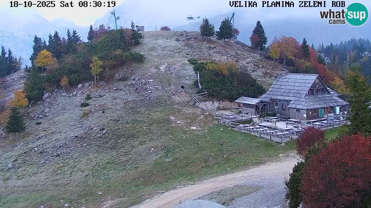 Zeleni Rob | Webcam live Velika Planina