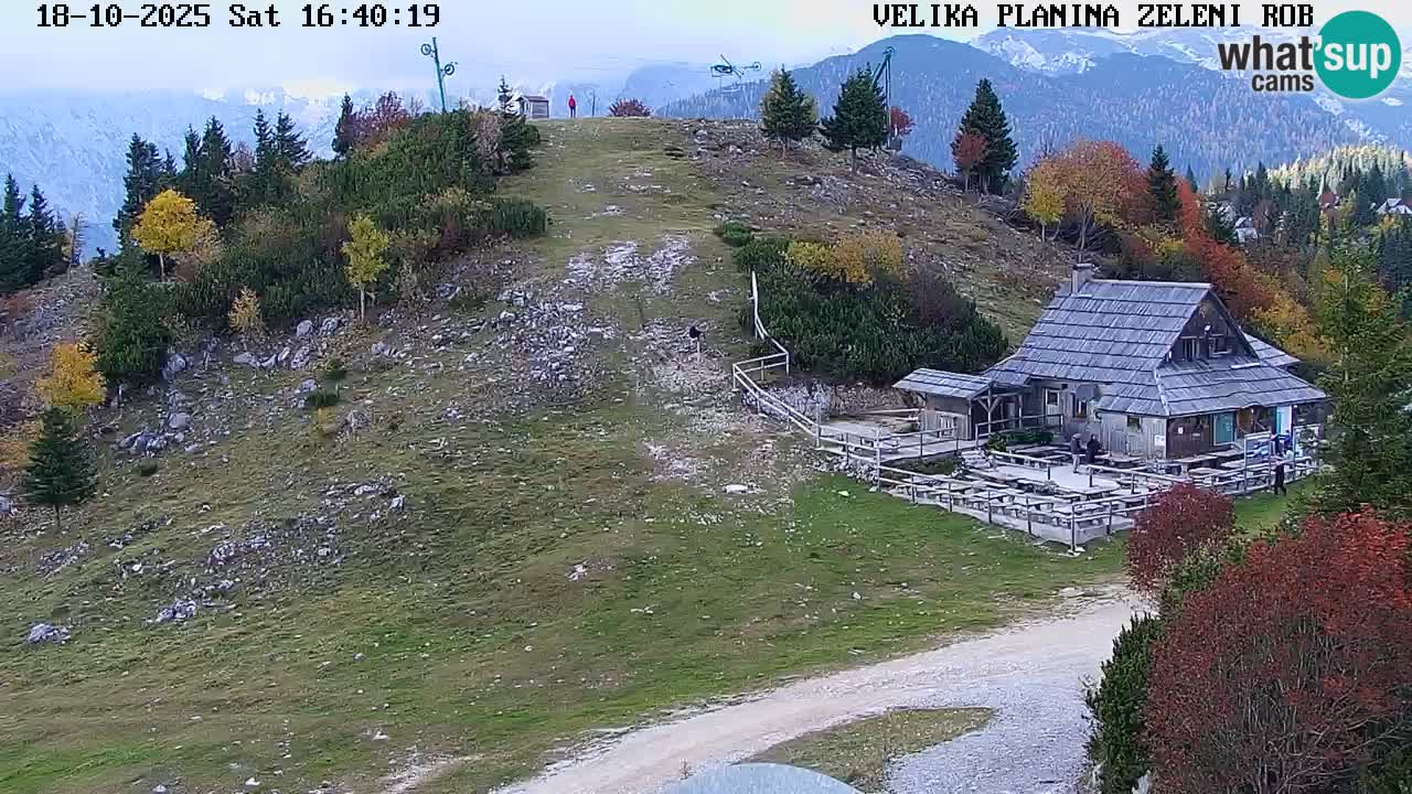 Zeleni Rob | Webcam live Velika Planina