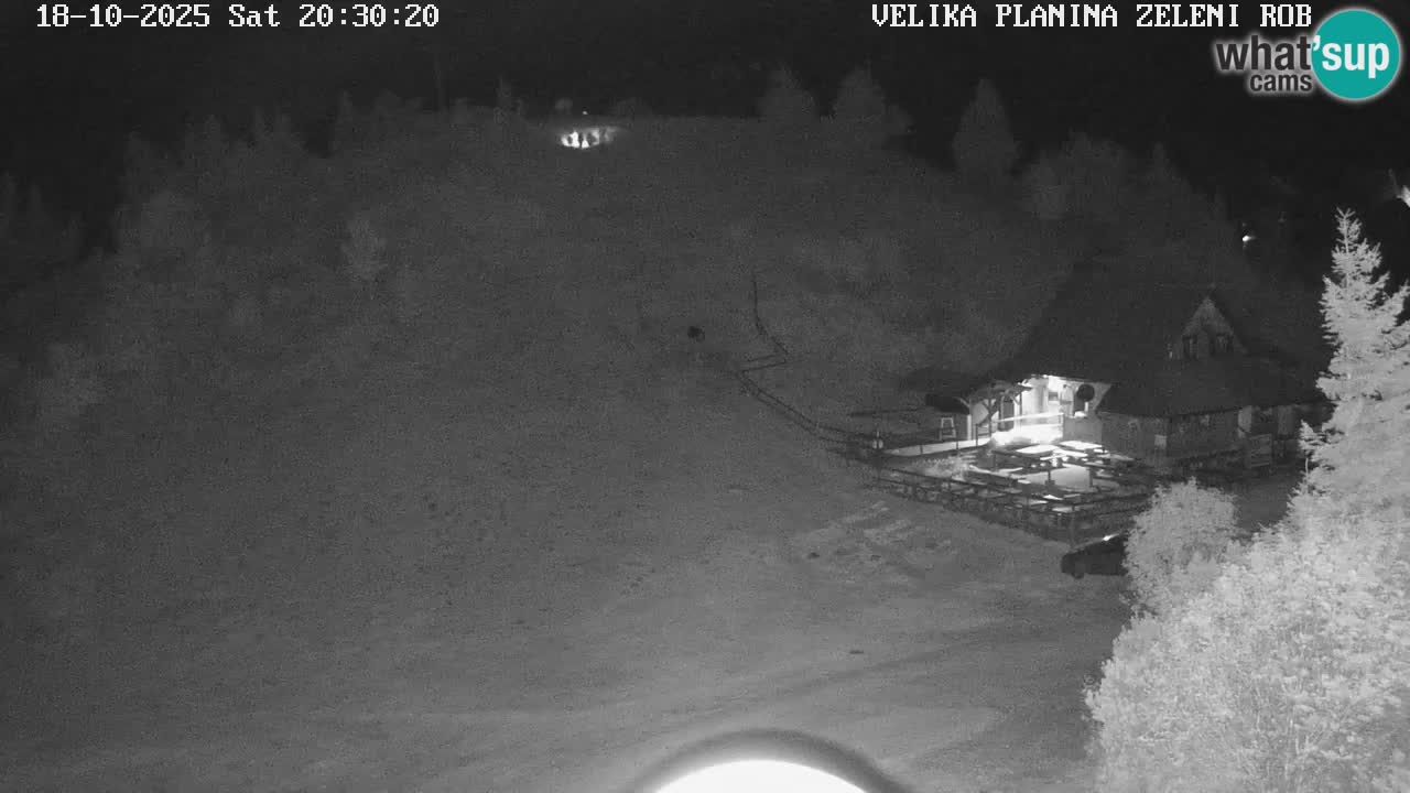 Zeleni Rob | Web kamera Velika Planina