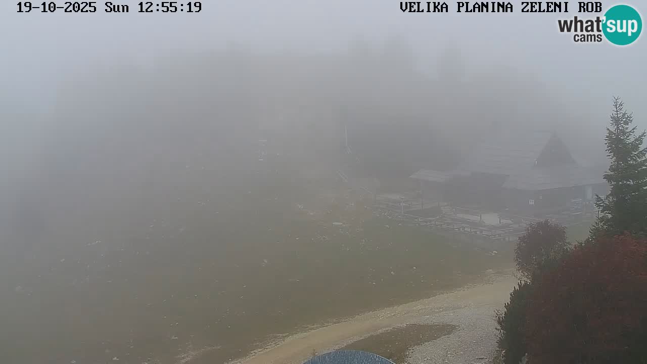Zeleni Rob – Webcam live | Velika Planina