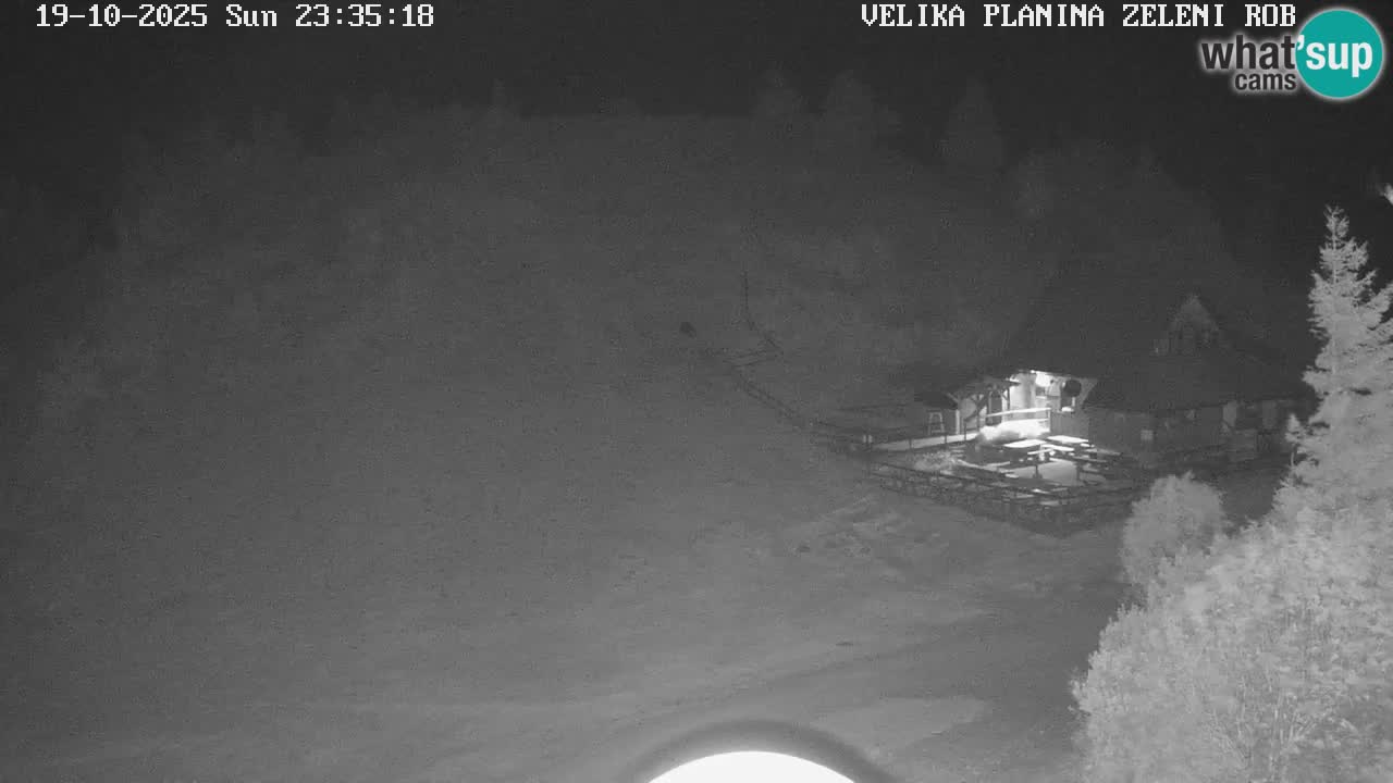 Zeleni Rob – Webcam live | Velika Planina
