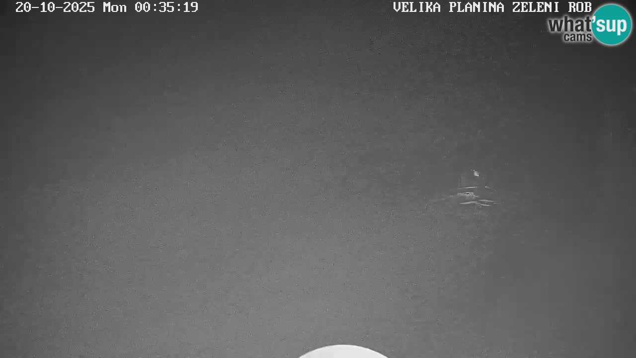 Zeleni Rob | Webcam en vivo Velika Planina