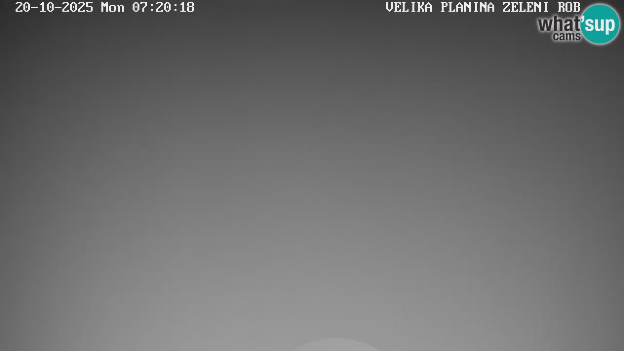 Zeleni Rob | Webcam en vivo Velika Planina