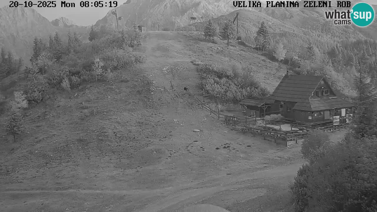 Zeleni Rob – Webcam live | Velika Planina