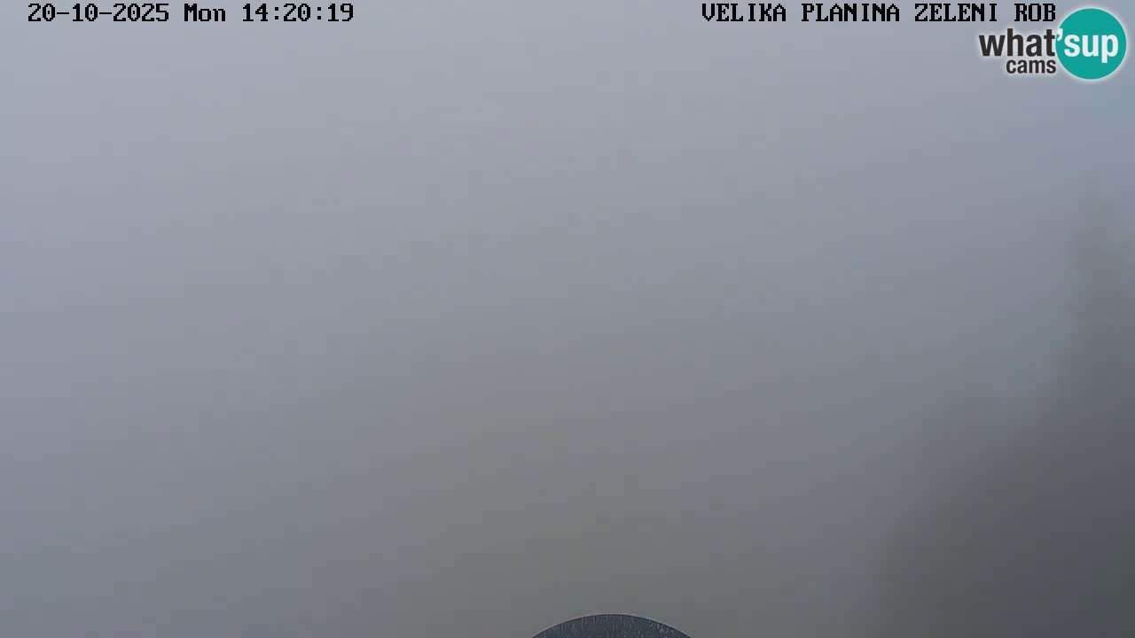 Zeleni Rob – Webcam live | Velika Planina