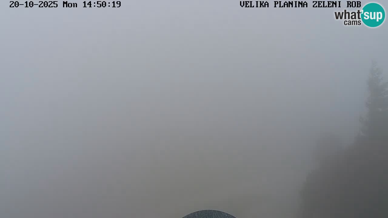 Zeleni Rob | Webcam live Velika Planina