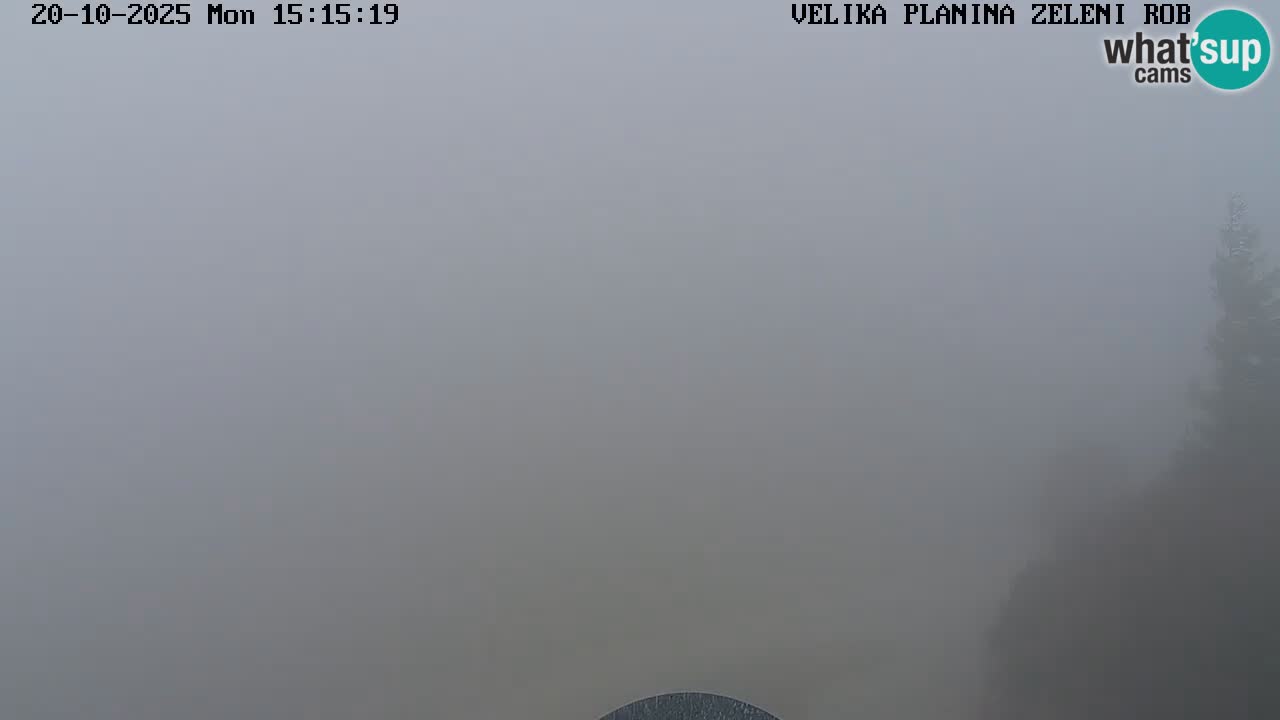 Zeleni Rob | Web kamera Velika Planina