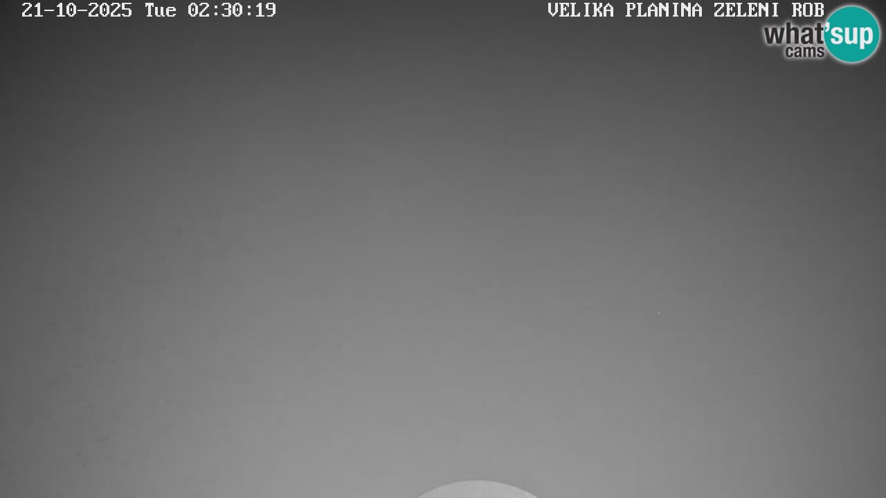 Zeleni Rob | Webcam en vivo Velika Planina