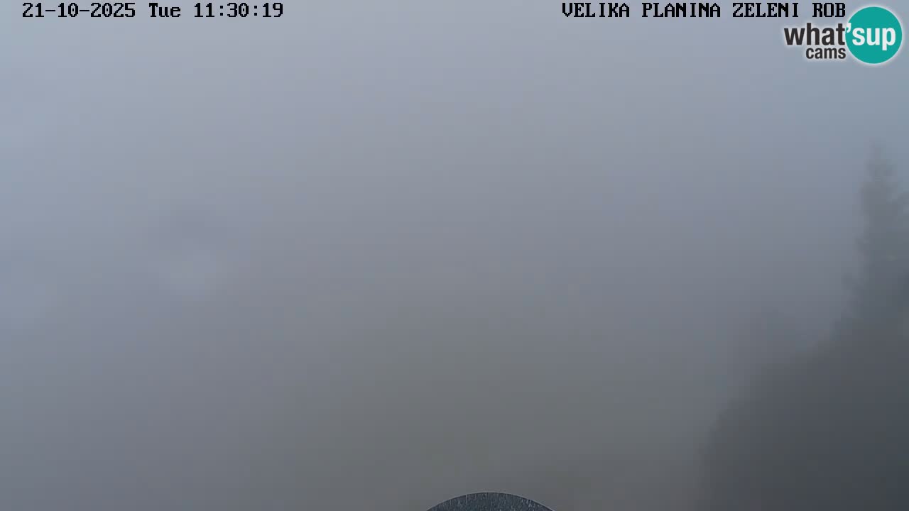 Zeleni Rob – Webcam live | Velika Planina