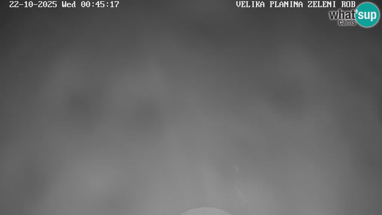 Zeleni Rob | Webcam en vivo Velika Planina