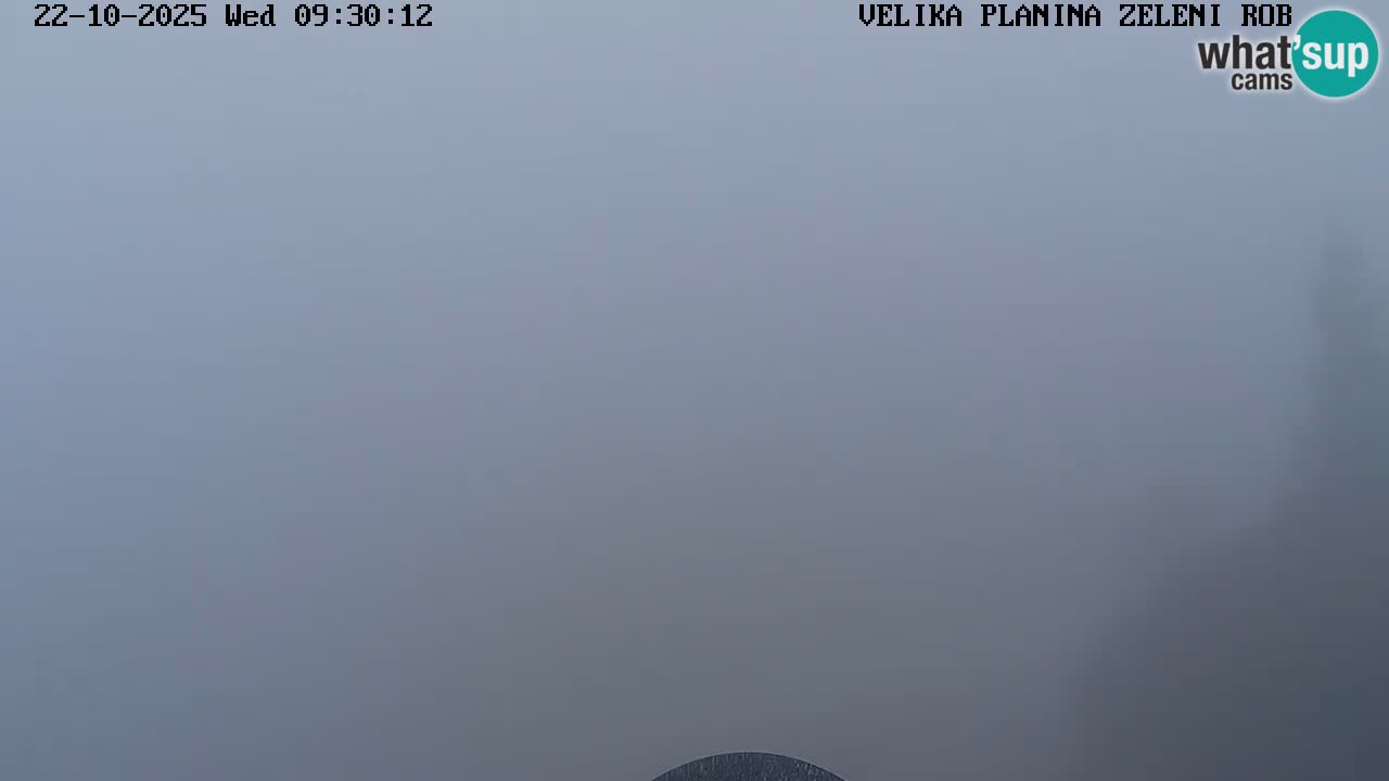 Zeleni Rob | Webcam live Velika Planina