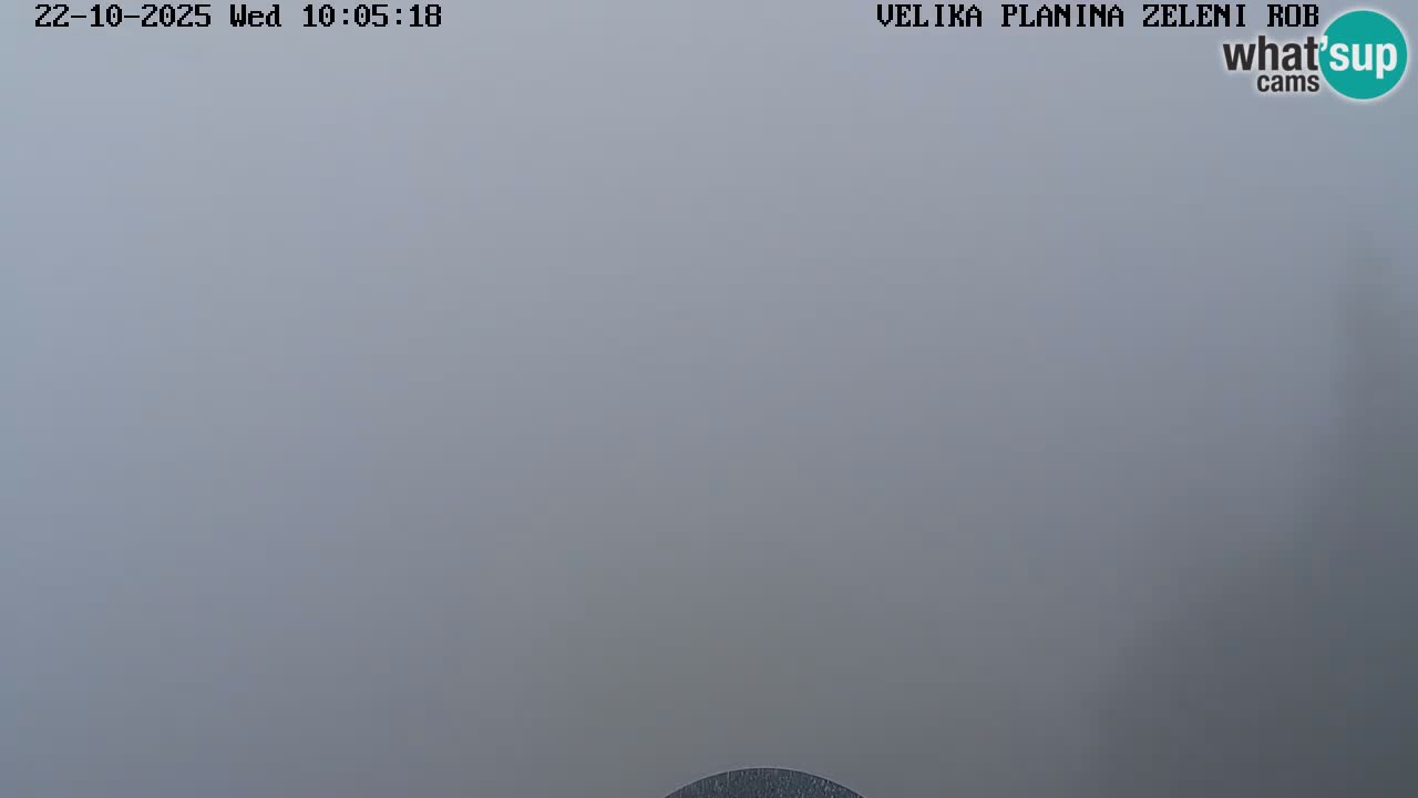 Zeleni Rob | Webcam en vivo Velika Planina