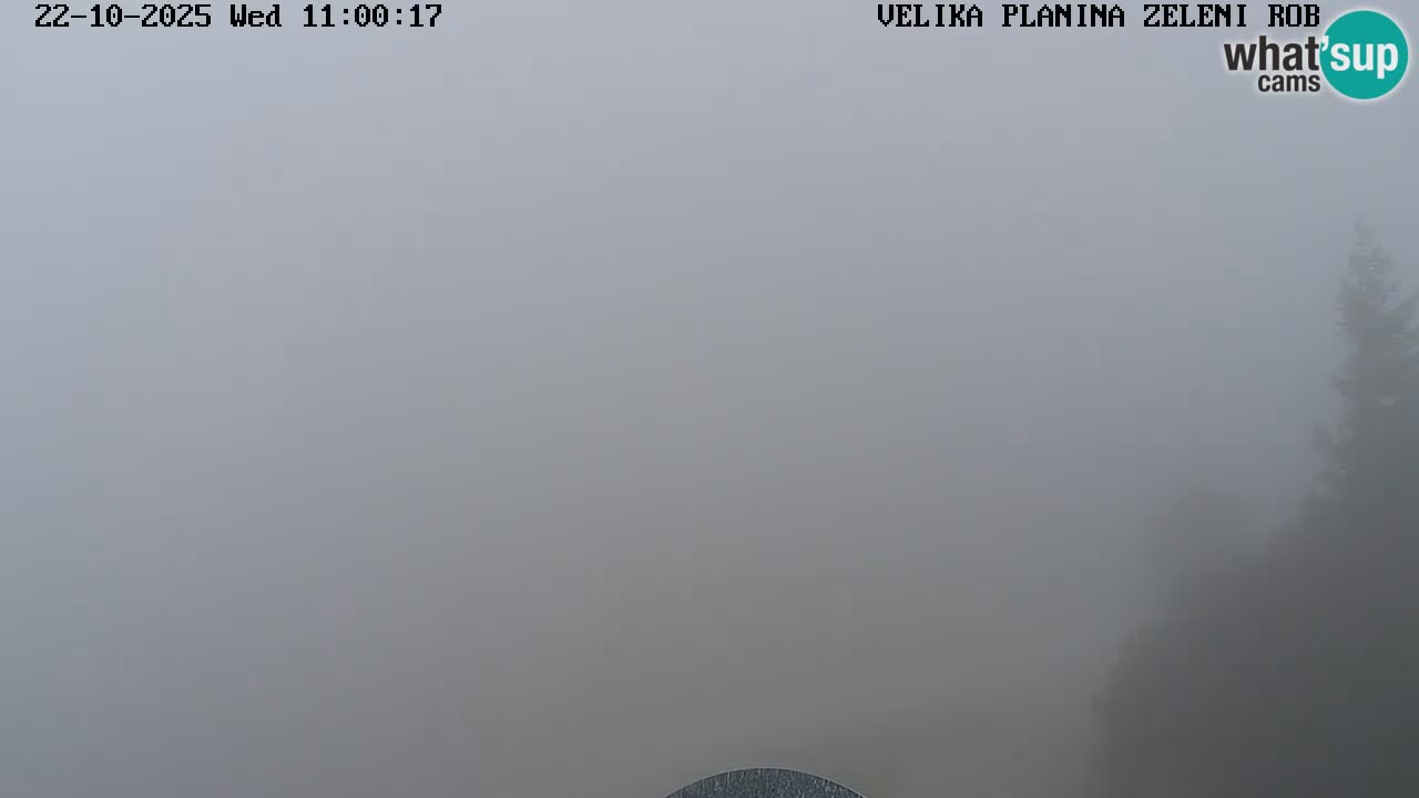 Zeleni Rob | Webcam live Velika Planina