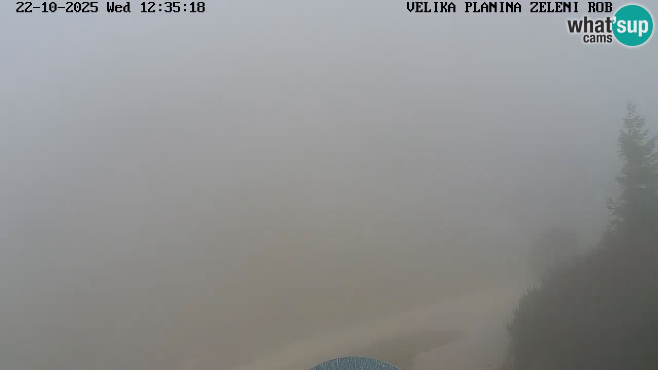Zeleni Rob – Webcam live | Velika Planina