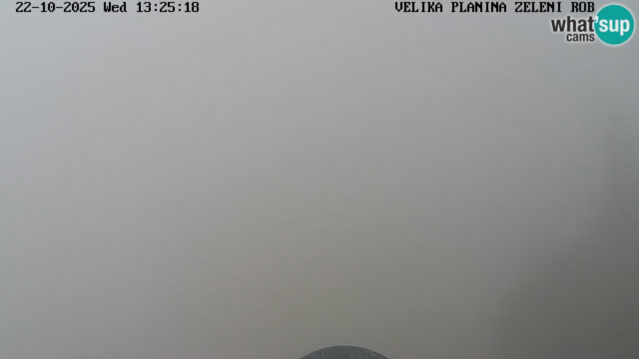 Zeleni Rob | Webcam live Velika Planina