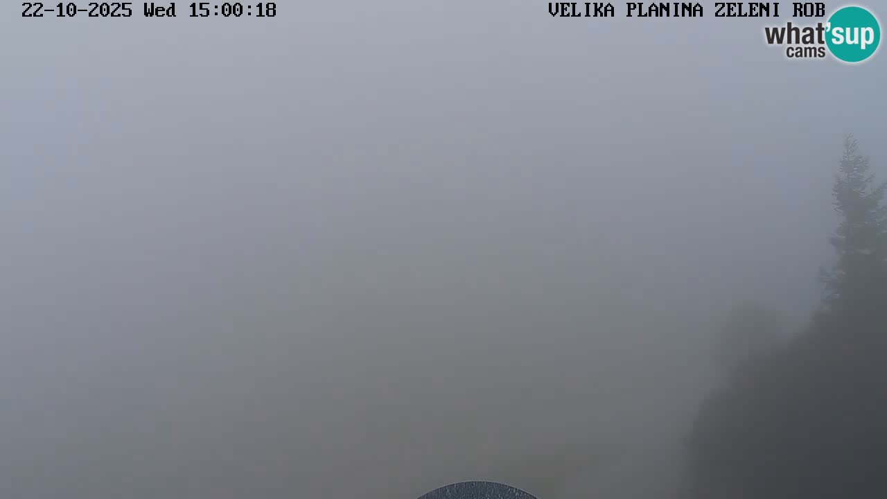 Zeleni Rob | Webcam live Velika Planina