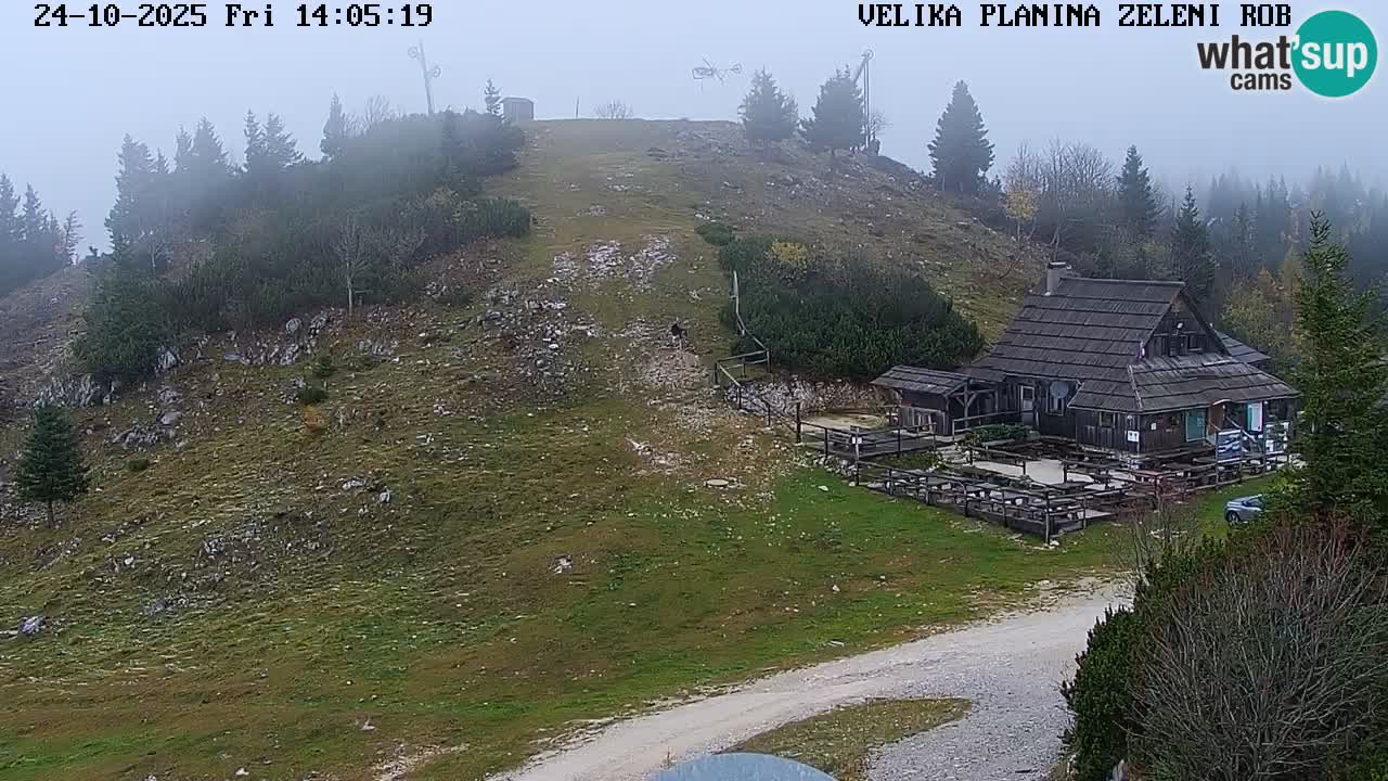 Zeleni Rob | Webcam live Velika Planina
