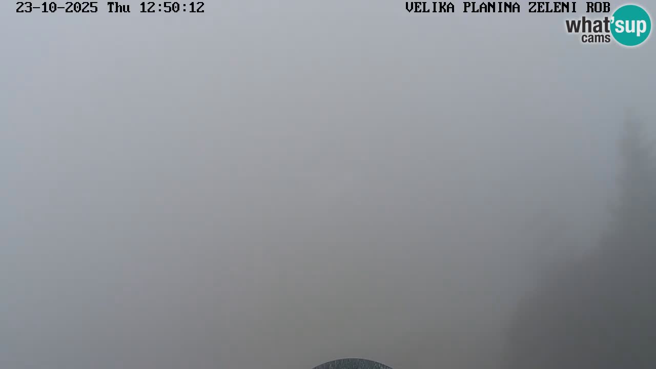 Zeleni Rob – Webcam live | Velika Planina