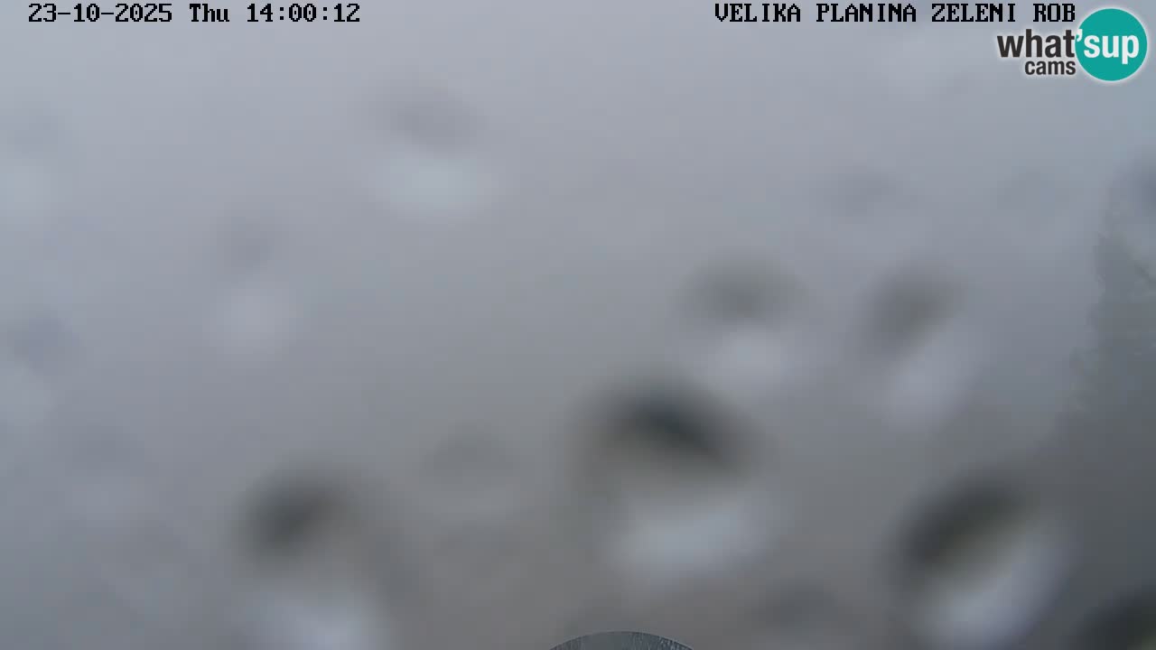 Zeleni Rob – Webcam live | Velika Planina