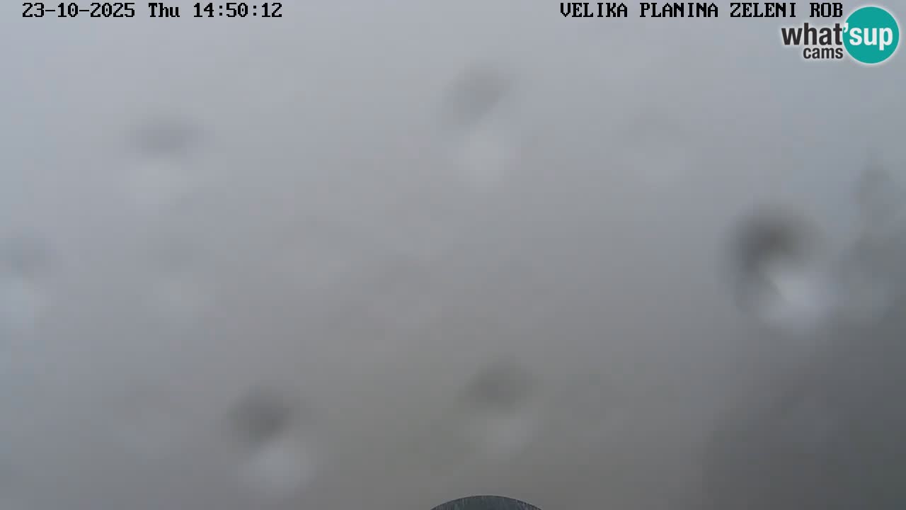 Zeleni Rob | Webcam en vivo Velika Planina