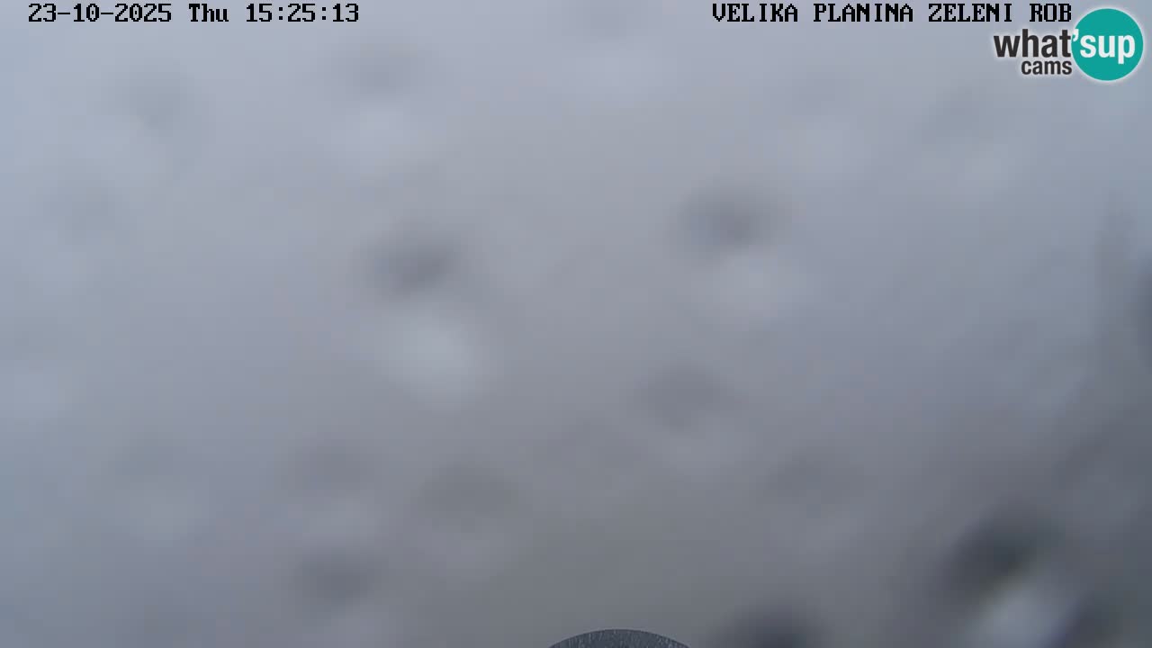 Zeleni Rob | Webcam en vivo Velika Planina