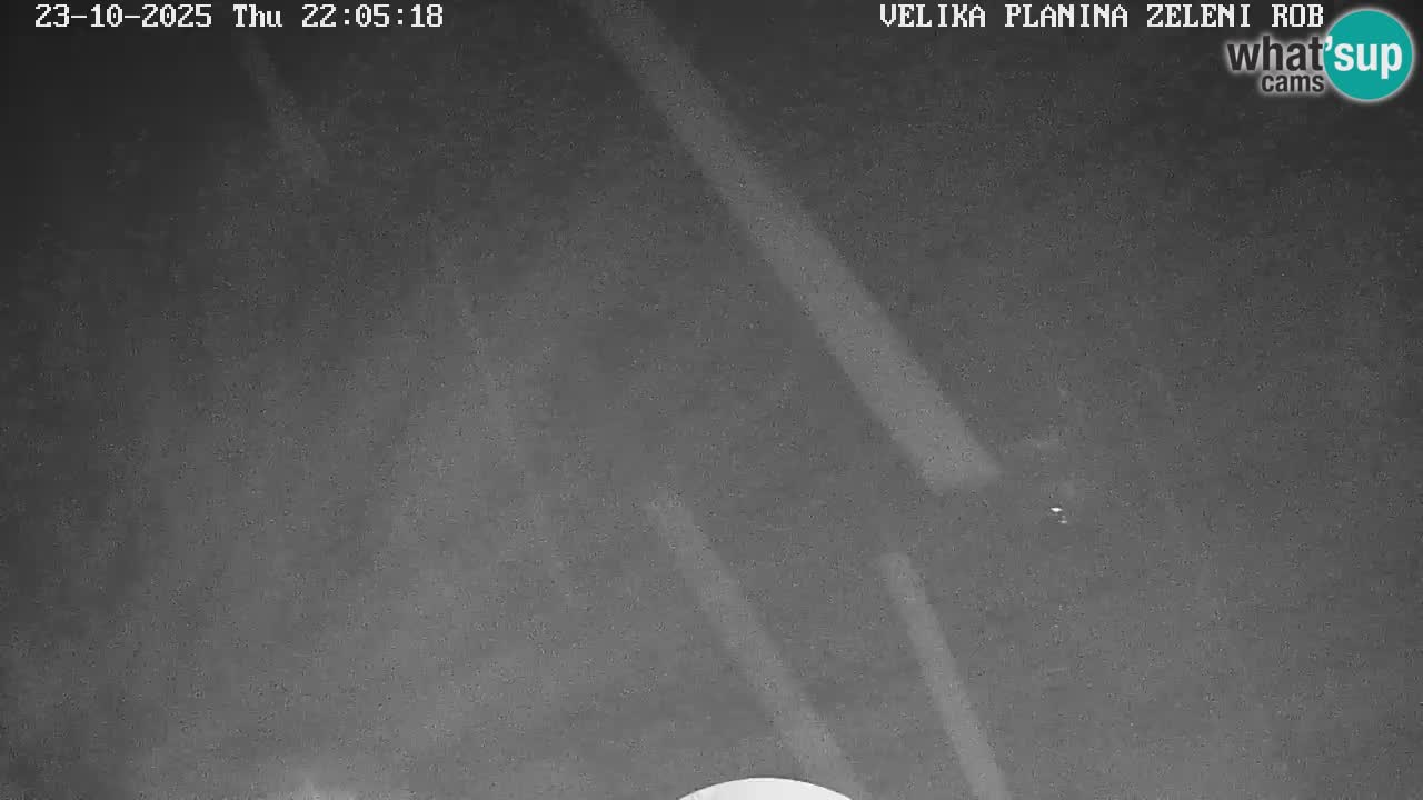 Zeleni Rob | Webcam en vivo Velika Planina