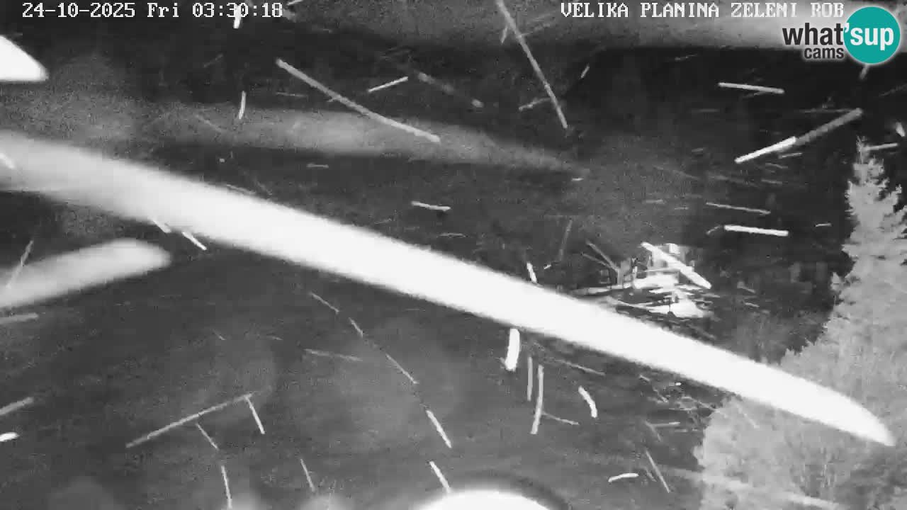 Zeleni Rob – Webcam live | Velika Planina