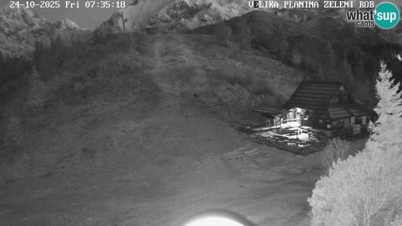 Zeleni Rob – Webcam live | Velika Planina