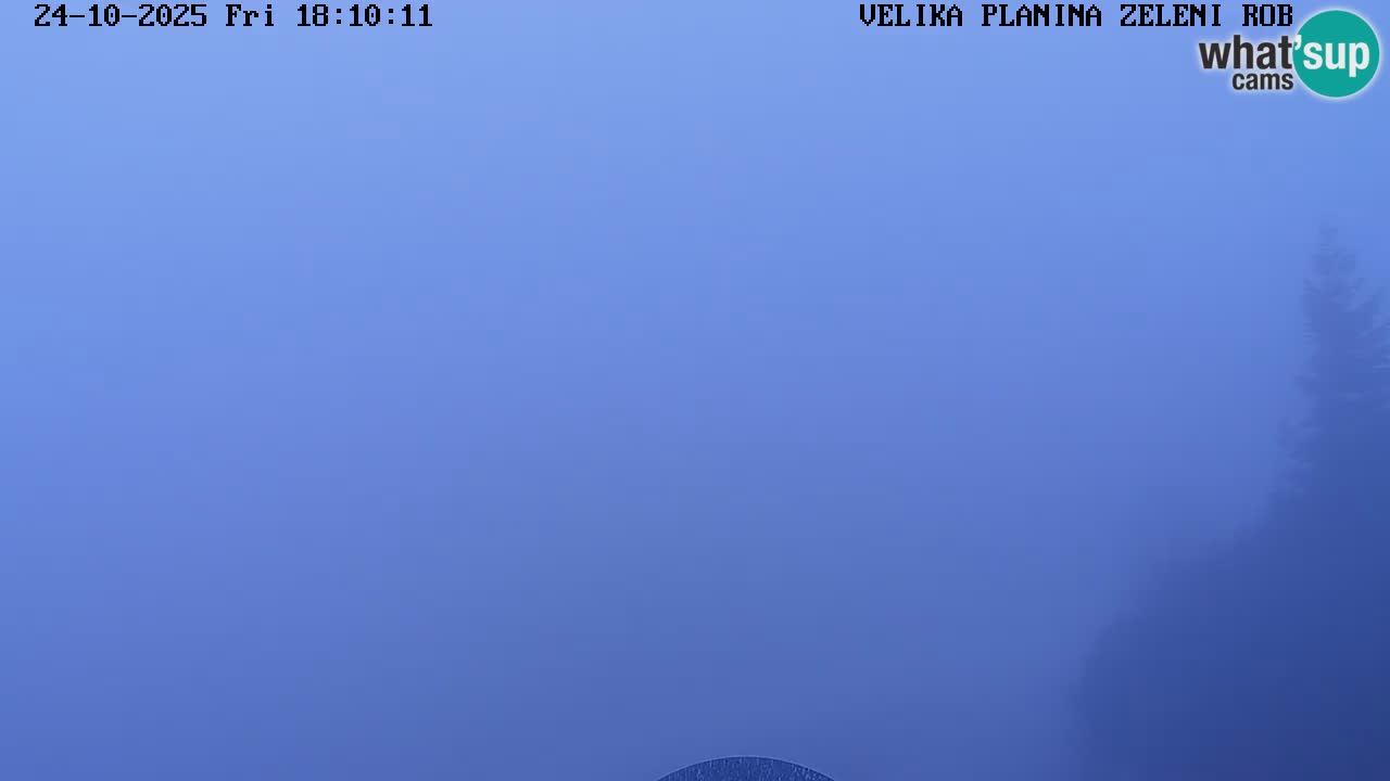 Zeleni Rob – Webcam live | Velika Planina