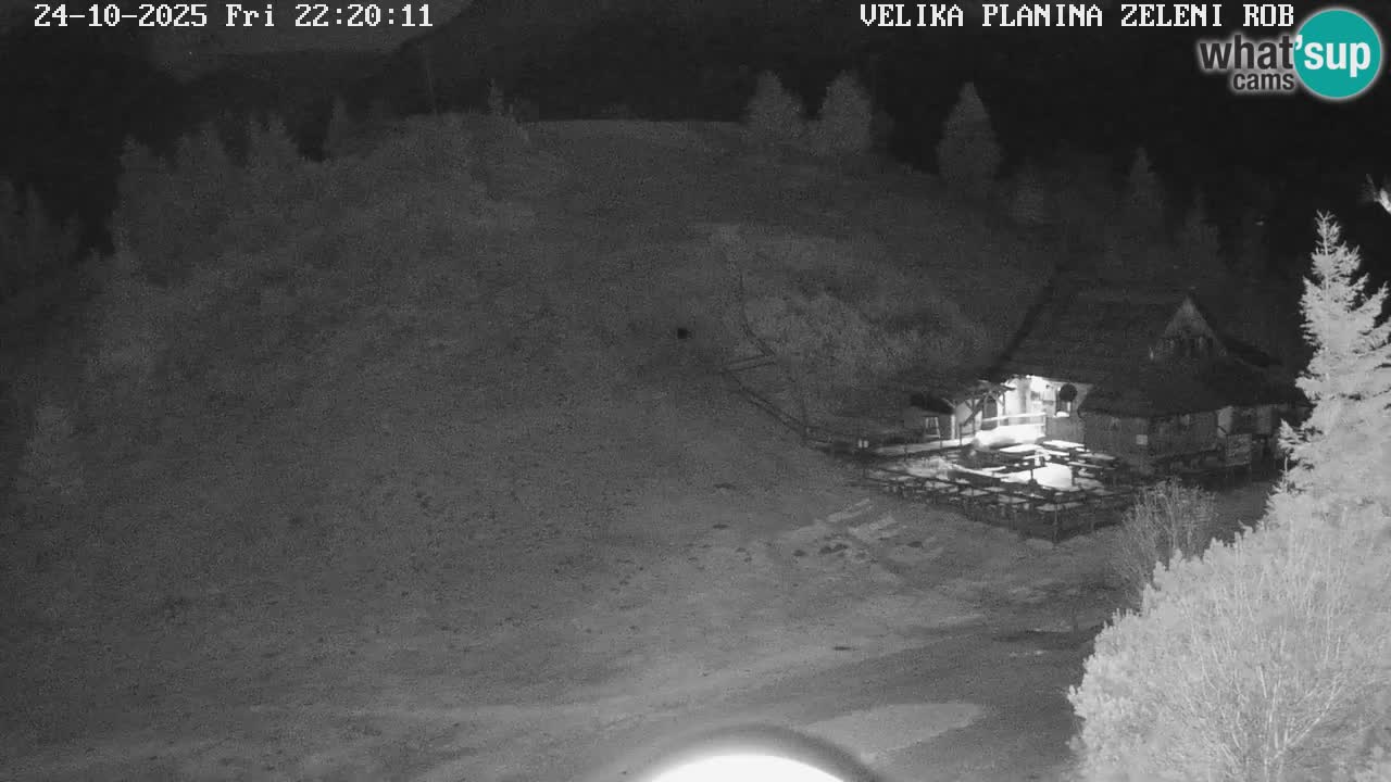 Zeleni Rob – Webcam live | Velika Planina