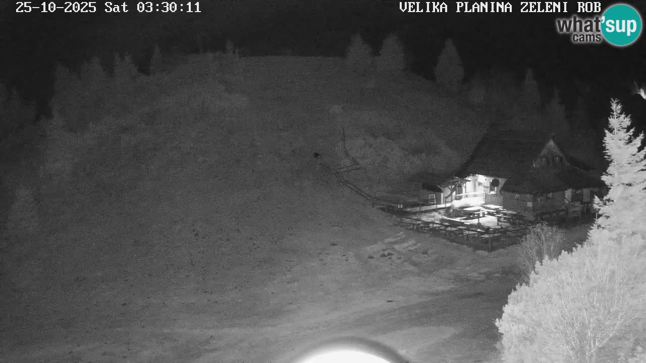 Zeleni Rob | Webcam live Velika Planina