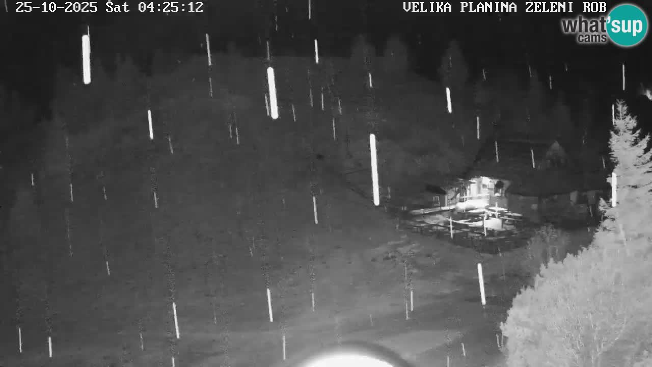 Zeleni Rob – Webcam live | Velika Planina