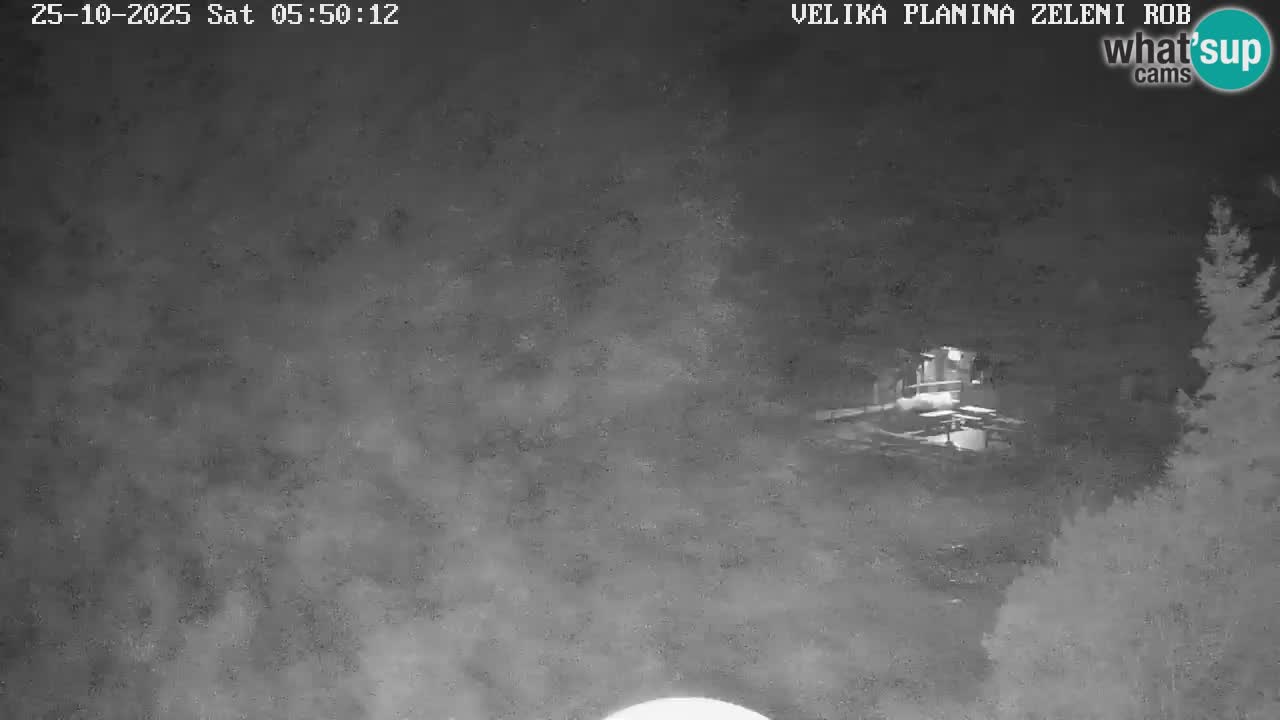 Zeleni Rob – Webcam live | Velika Planina