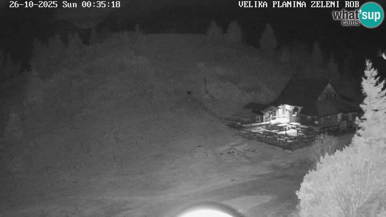 Zeleni Rob – Webcam live | Velika Planina