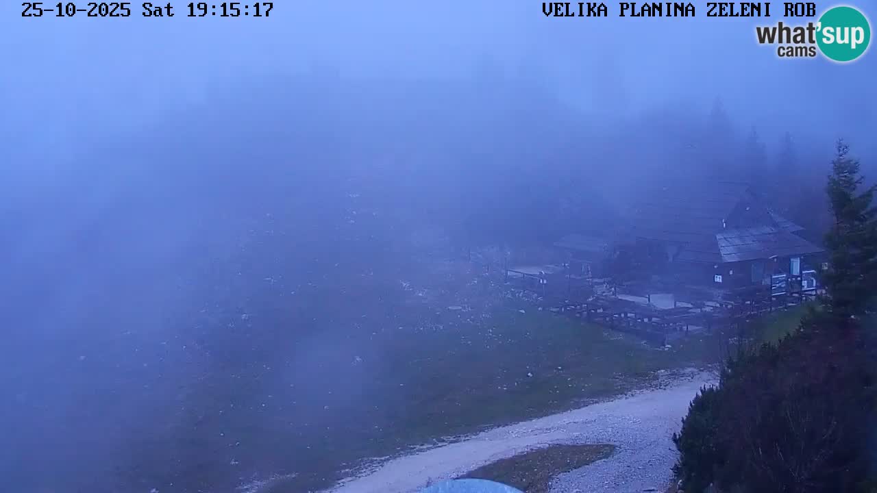 Zeleni Rob – Webcam live | Velika Planina