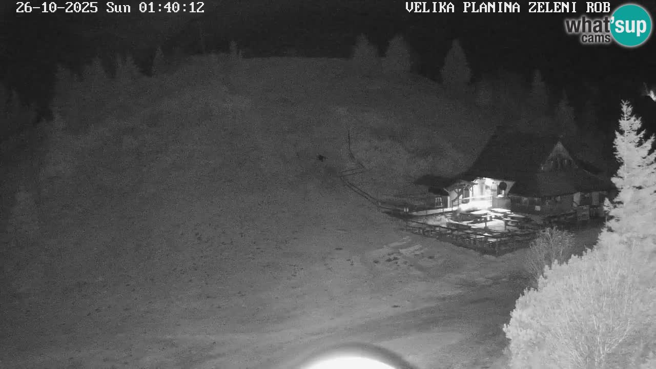 Zeleni Rob | Webcam live Velika Planina