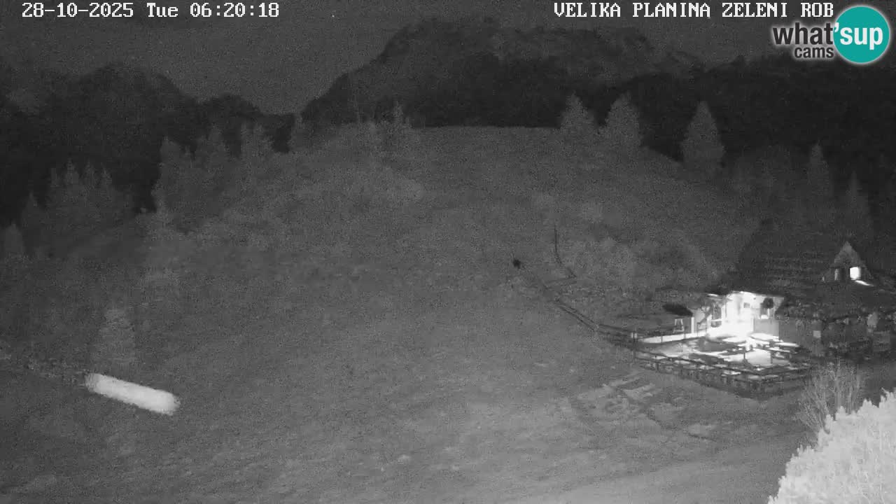Zeleni Rob – Webcam live | Velika Planina
